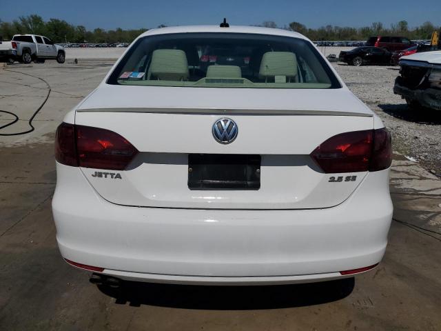  VOLKSWAGEN JETTA 2012 Белый