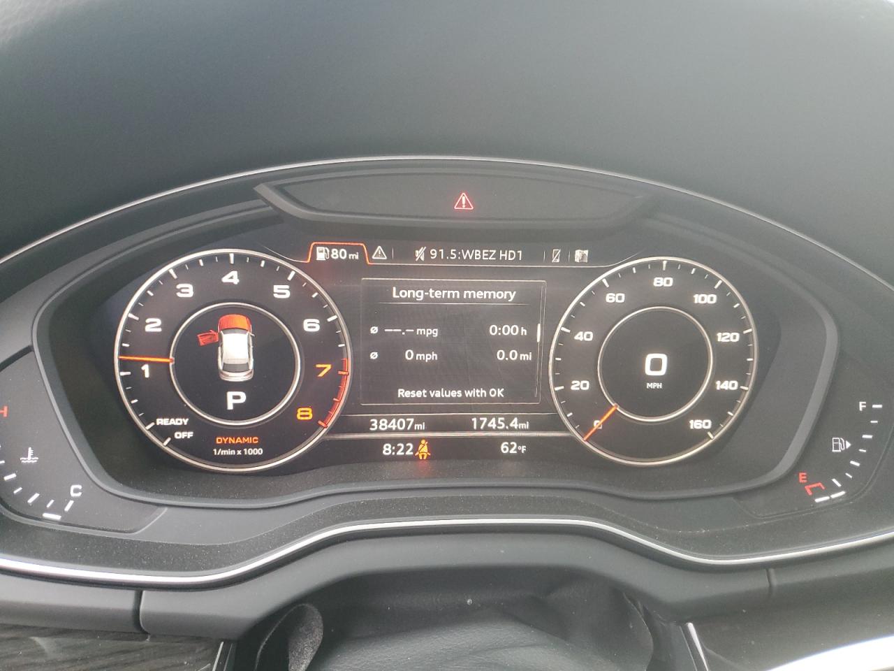 2019 Audi Q5 Premium Plus VIN: WA1BNAFY8K2104377 Lot: 53814235