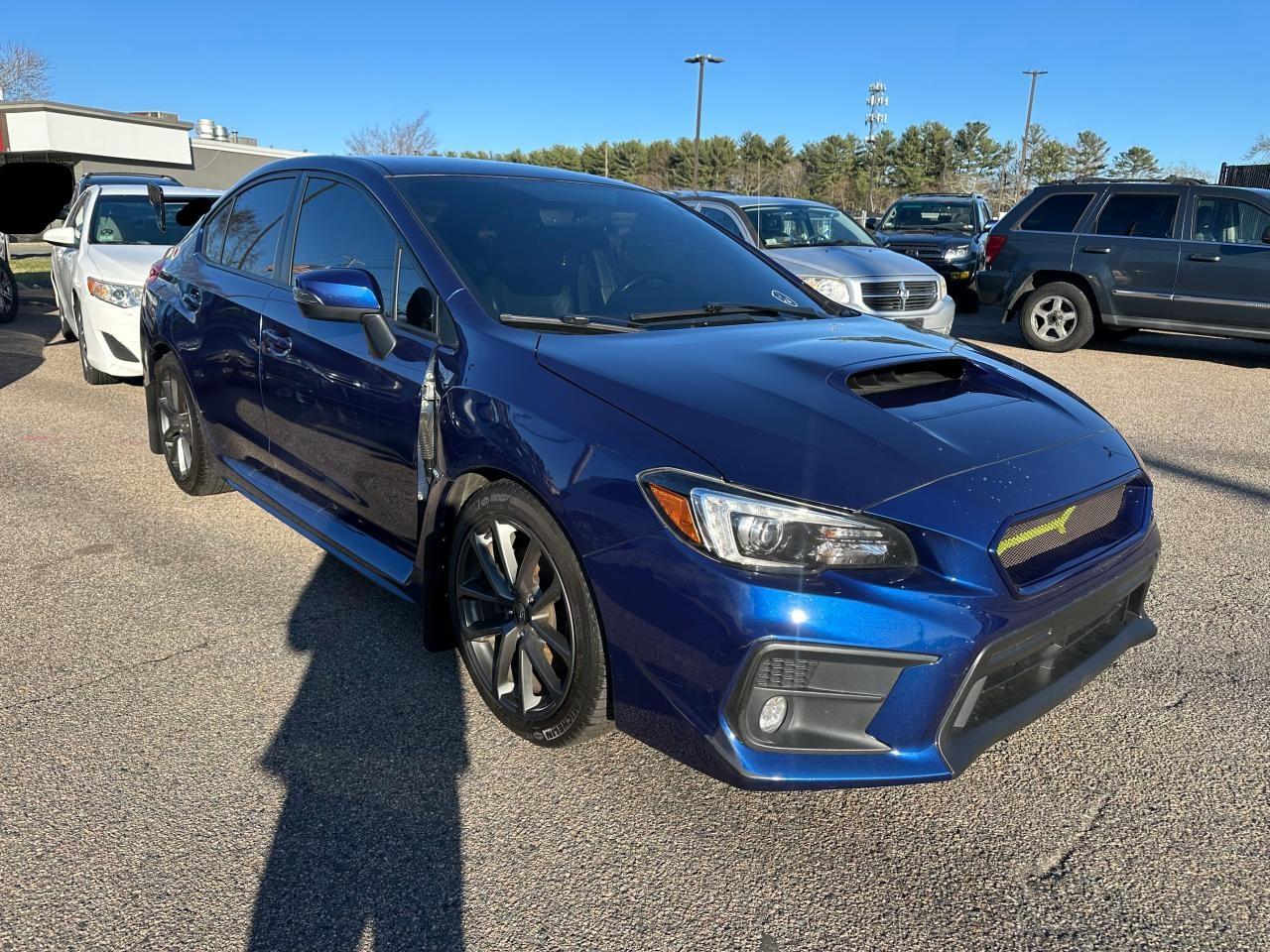 2018 Subaru Wrx Limited na sprzedaż w Mendon, MA - Side