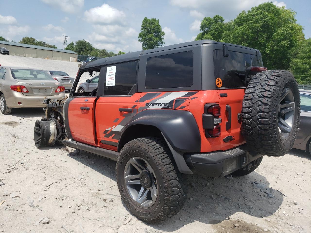 2023 Ford Bronco Raptor VIN: 1FMEE5JR3PLB79687 Lot: 54904265