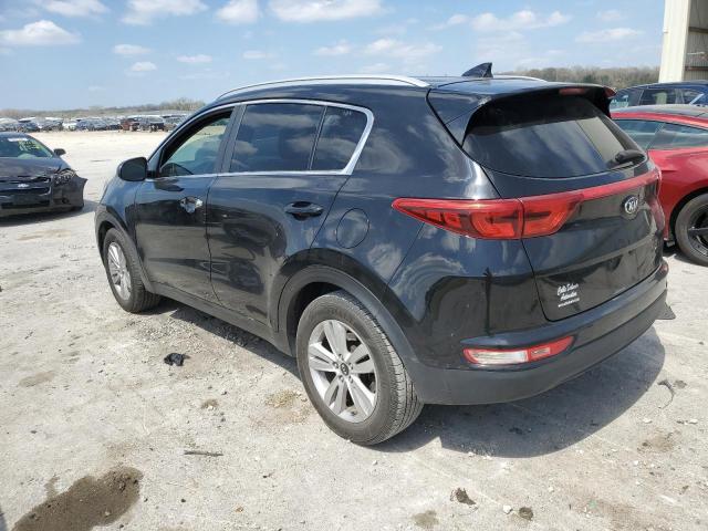  KIA SPORTAGE 2018 Чорний
