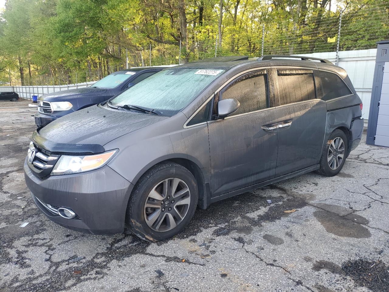 2014 Honda Odyssey Touring на продаже в Austell, GA - Rear End
