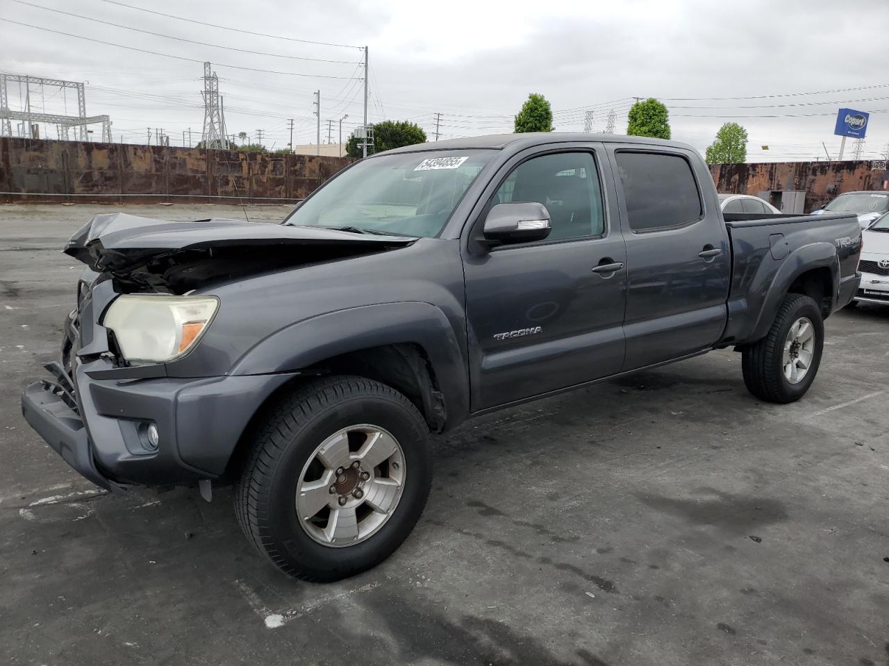 2015 Toyota Tacoma Double Cab Prerunner Long Bed للبيع في Wilmington، CA - Frame Damage