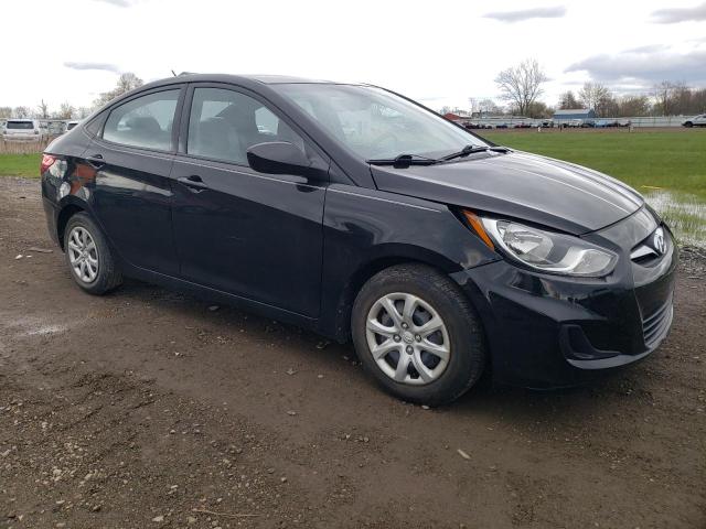  HYUNDAI ACCENT 2012 Черный