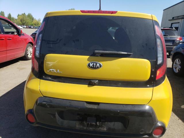  KIA SOUL 2016 Желтый