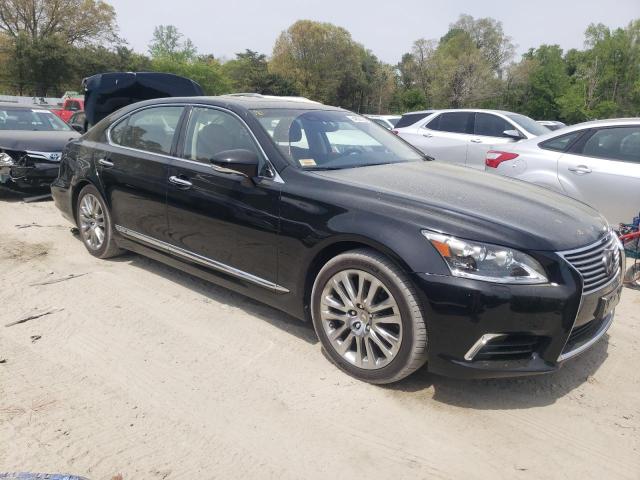  LEXUS LS600 2016 Черный
