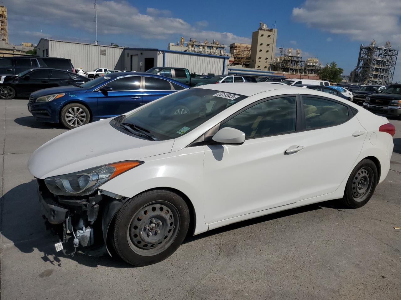 2012 Hyundai Elantra Gls за продажба в New Orleans, LA - Front End