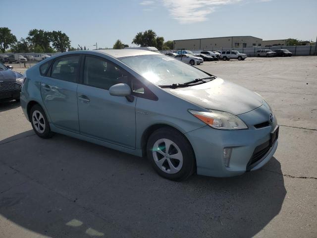  TOYOTA PRIUS 2014 Бирюзовый
