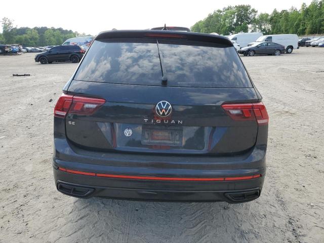  VOLKSWAGEN TIGUAN 2022 Black
