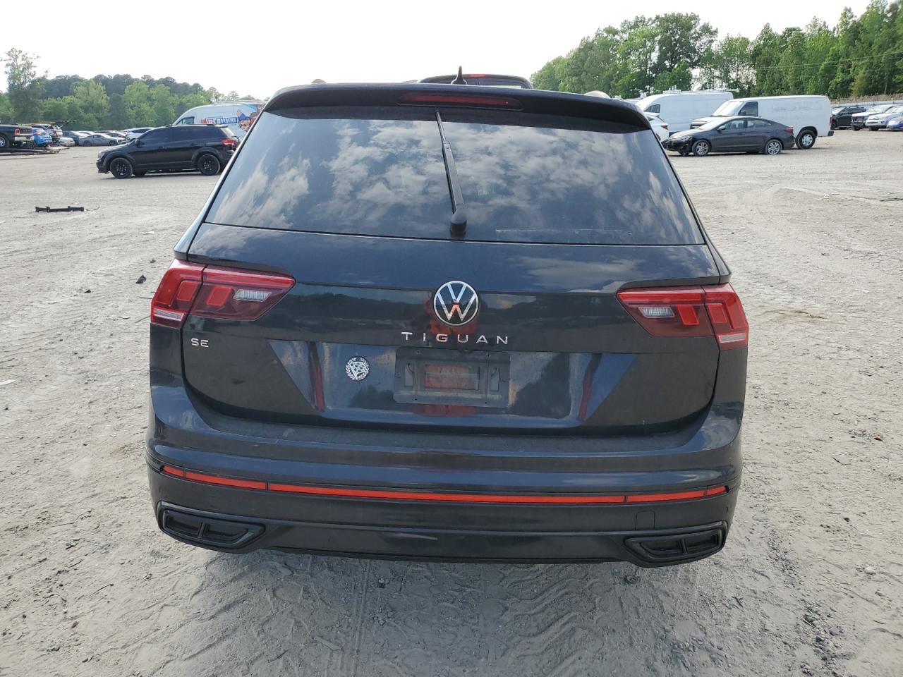 2022 Volkswagen Tiguan Se R-Line Black VIN: 3VVCB7AXXNM044895 Lot: 55125375