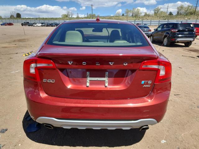  VOLVO S60 2012 Червоний
