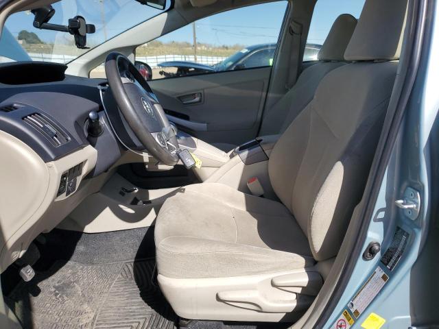  TOYOTA PRIUS 2014 Turquoise