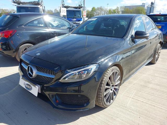 2017 MERCEDES BENZ C250 D AMG for sale at Copart SANDY