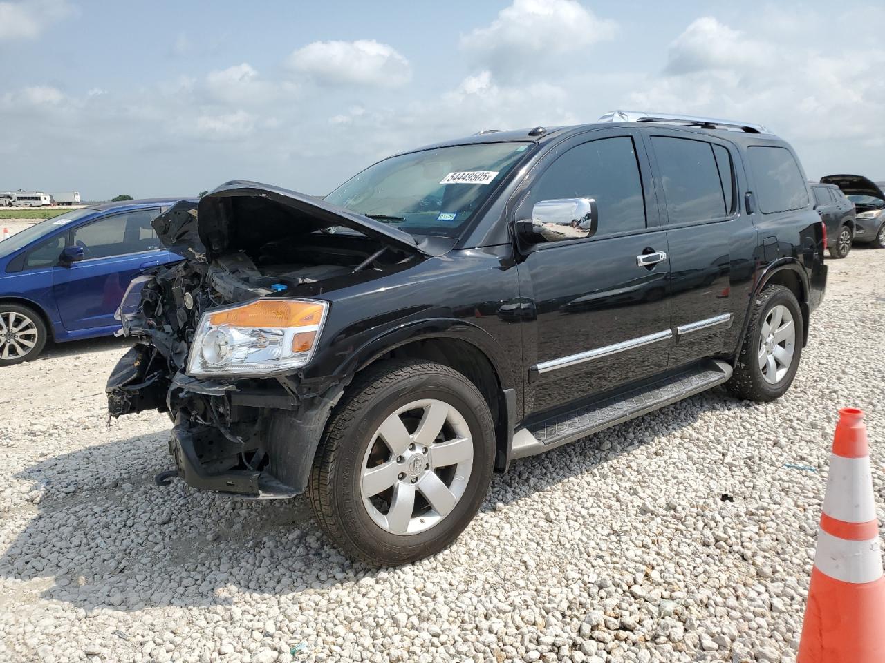 2013 Nissan Armada Sv for Sale in Temple, TX - Front End