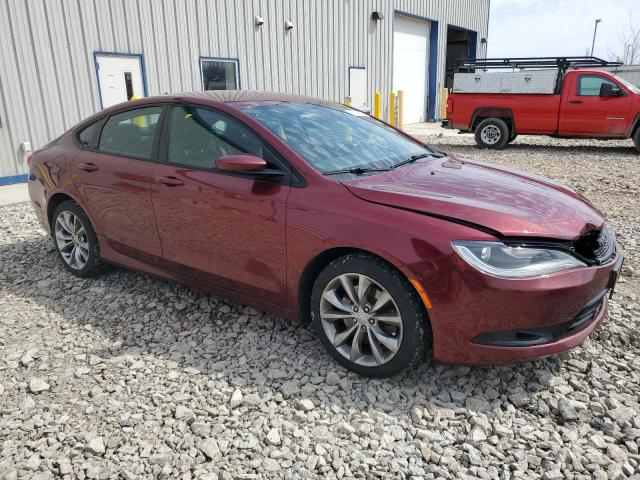  CHRYSLER 200 2015 Maroon