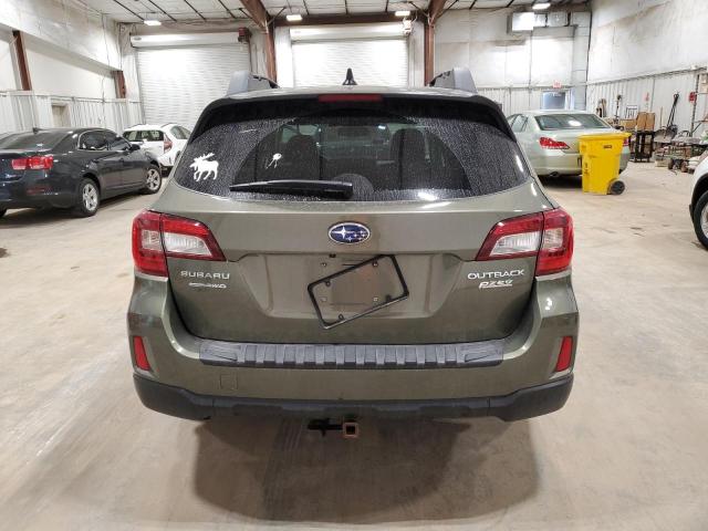 Паркетники SUBARU OUTBACK 2016 Зеленый