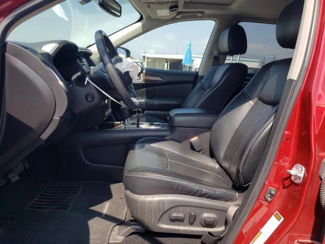  NISSAN PATHFINDER 2017 Red