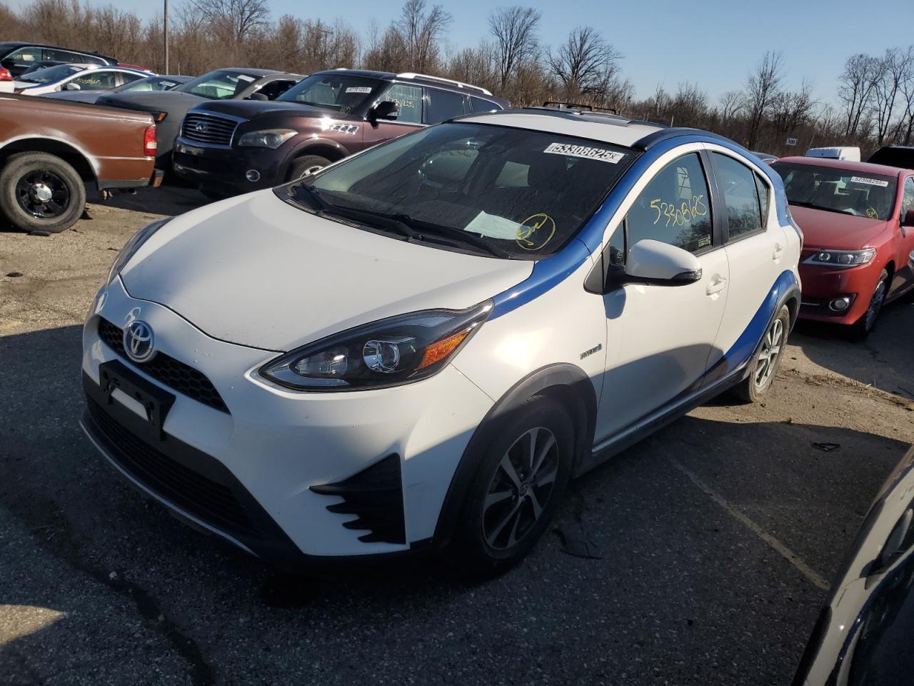 2013 Toyota Prius na sprzedaż w Woodhaven, MI - Minor Dent/Scratches