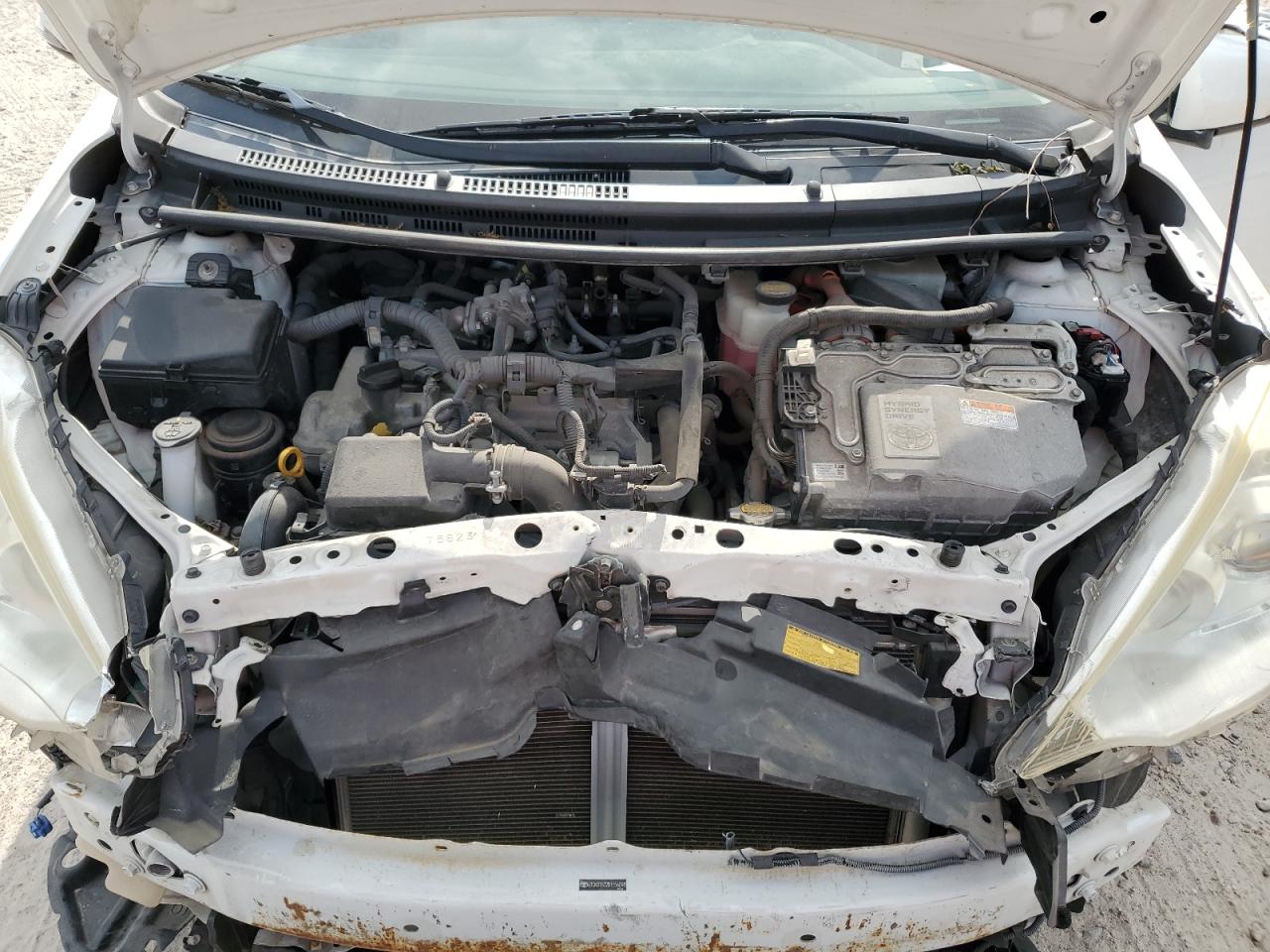 2013 Toyota Prius C VIN: JTDKDTB37D1556098 Lot: 53705235