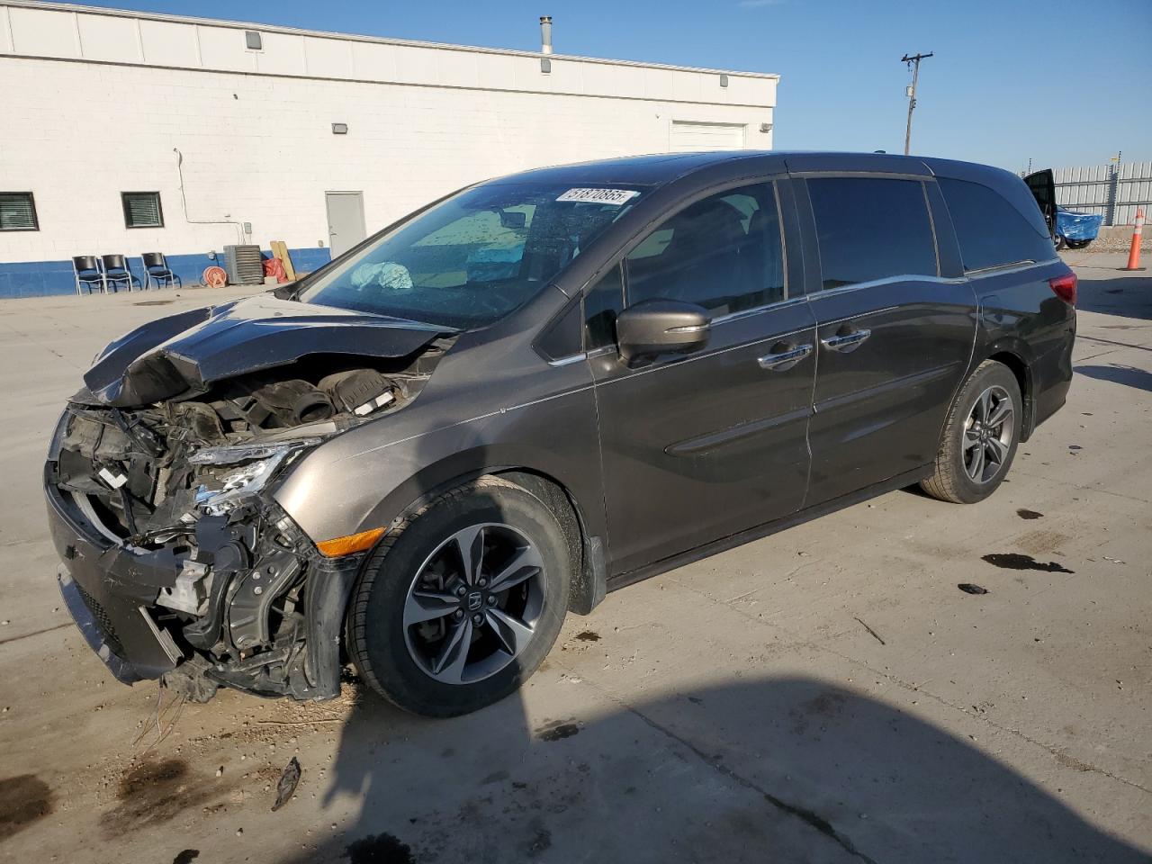 2018 Honda Odyssey Touring на продаже в Farr West, UT - Front End