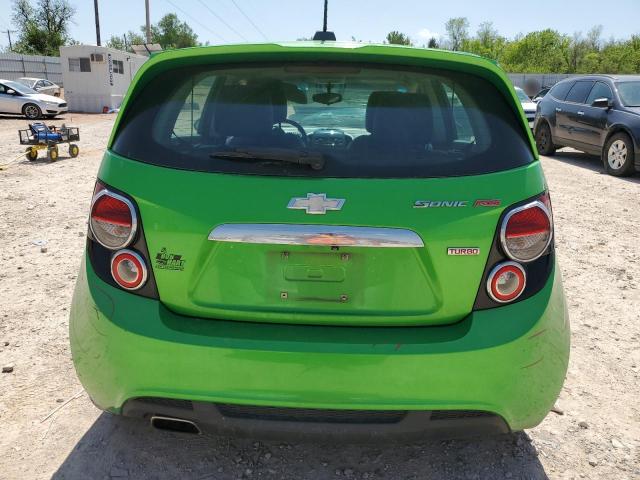  CHEVROLET SONIC 2015 Zielony