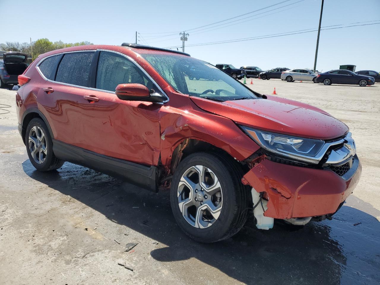 VIN: 5J6RW1H8XJL000863 2018 HONDA CRV