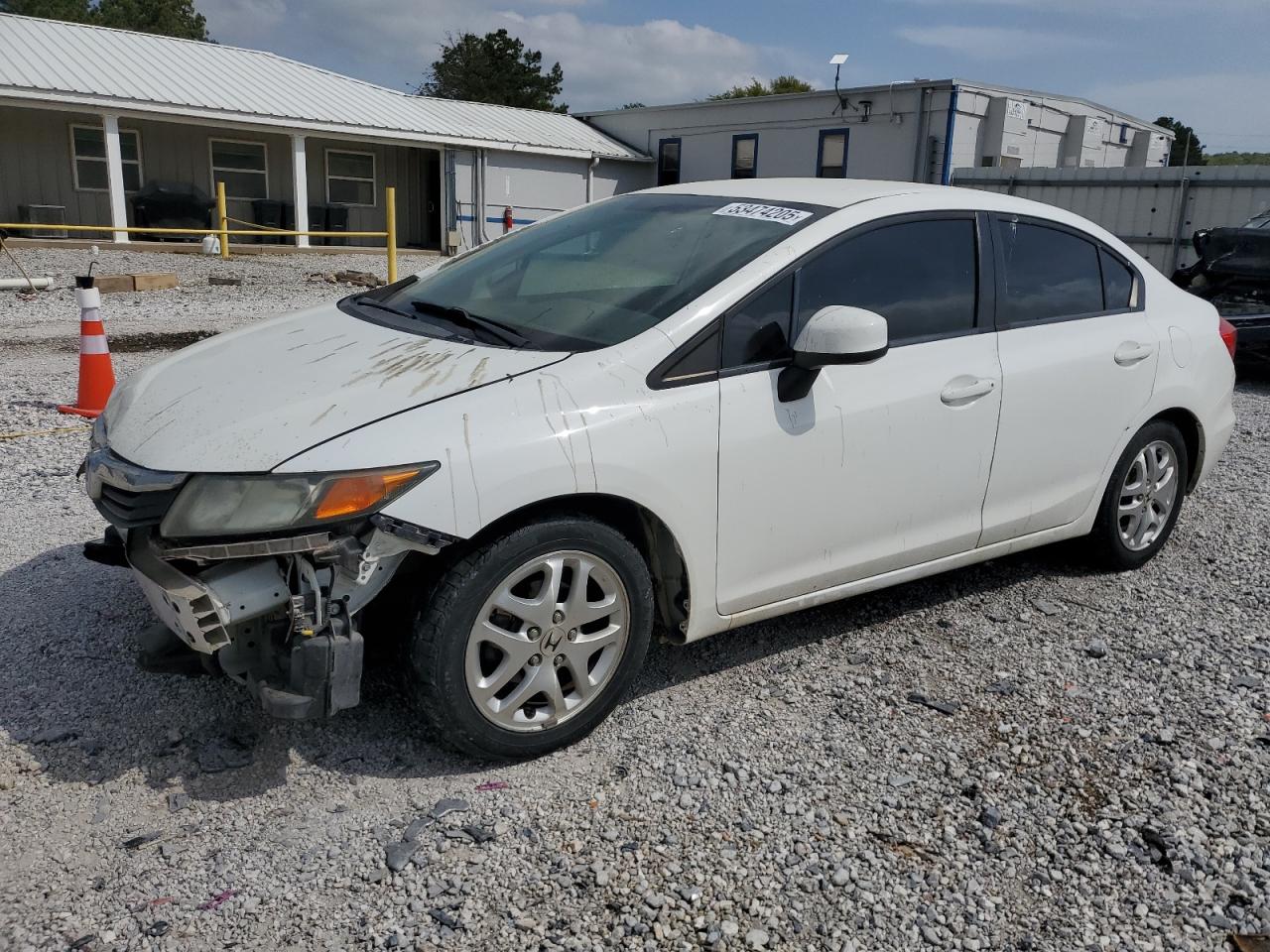 2012 Honda Civic Lx de vânzare în Prairie Grove, AR - Front End