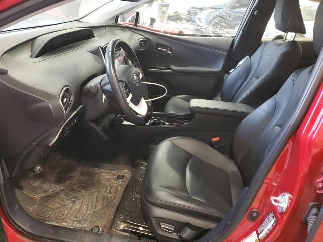  TOYOTA PRIUS 2017 Красный