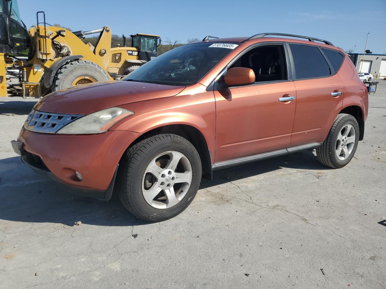 2005 Nissan Murano Sl na sprzedaż w Lebanon, TN - Front End