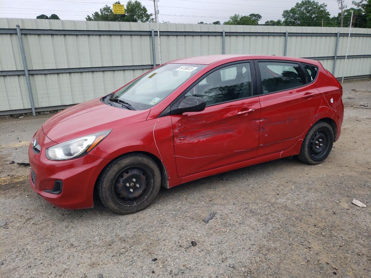 2014 Hyundai Accent Gls en Venta en Shreveport, LA - Undercarriage