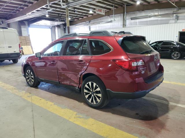  SUBARU OUTBACK 2016 Burgundy