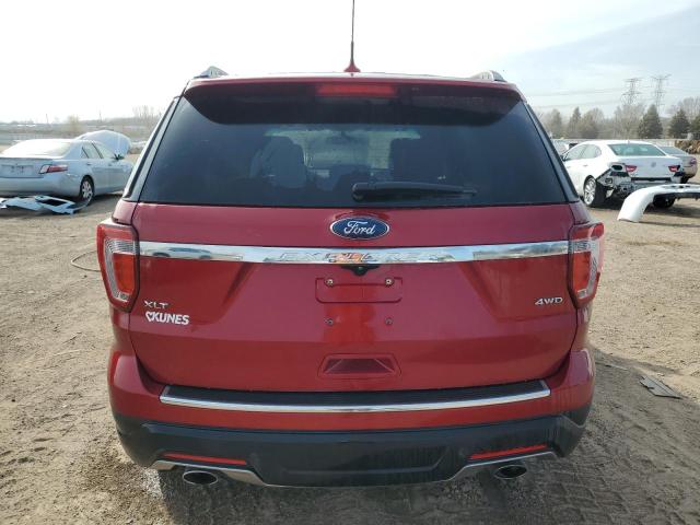  FORD EXPLORER 2018 Красный