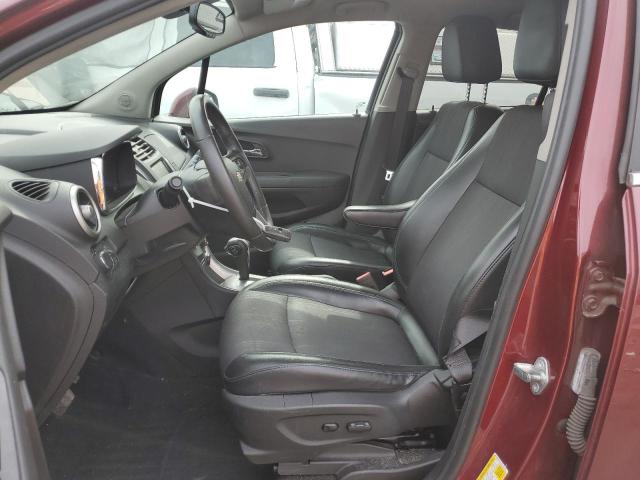 CHEVROLET TRAX 2016 Czerwony