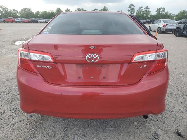  TOYOTA CAMRY 2013 Red