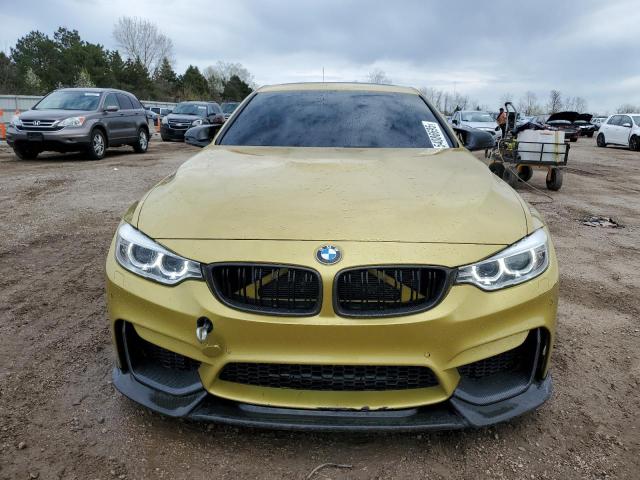  BMW M4 2015 Żółty