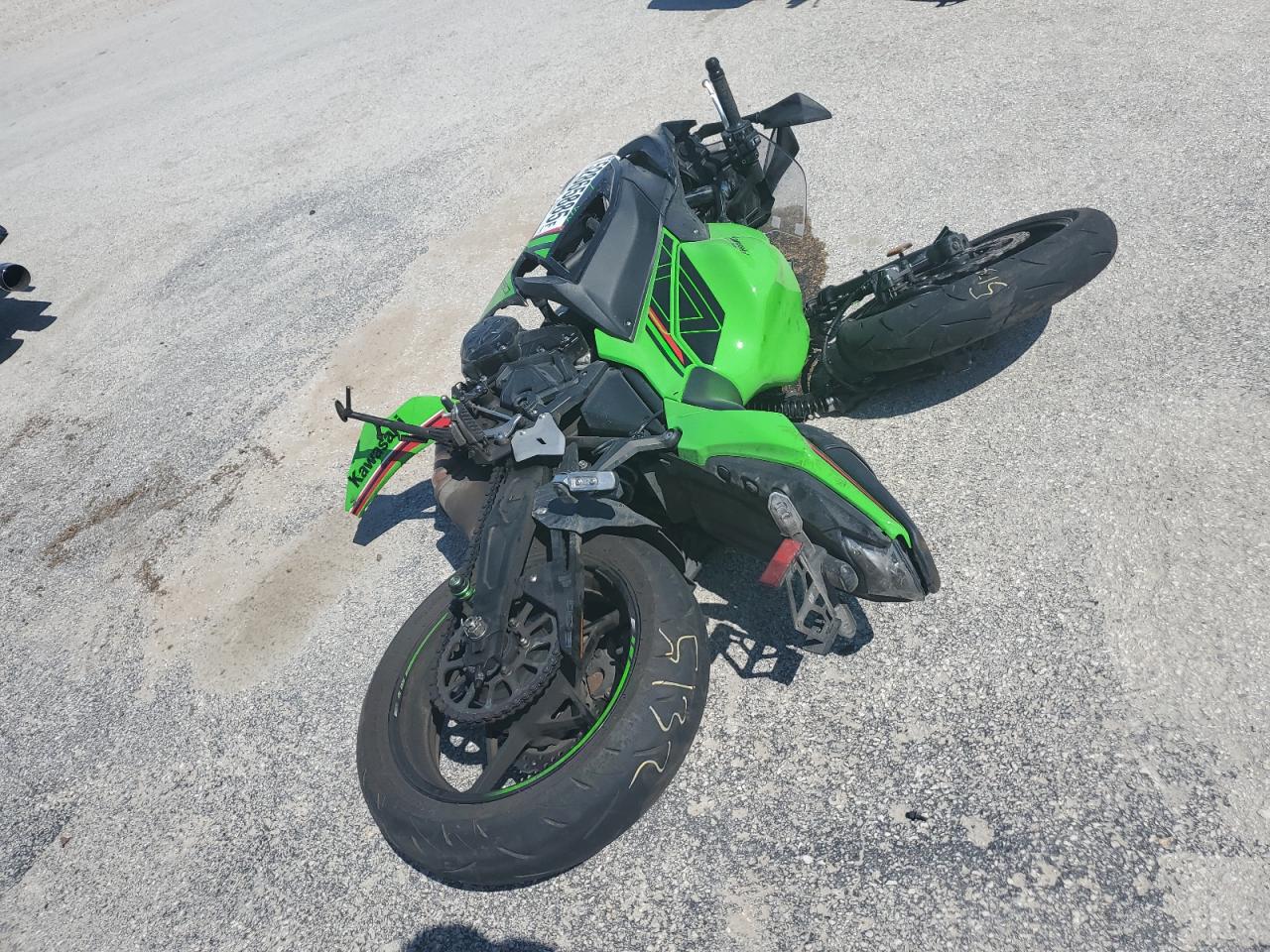 2024 Kawasaki Ex650 P VIN: ML5EXEP11RDAB3528 Lot: 52865885