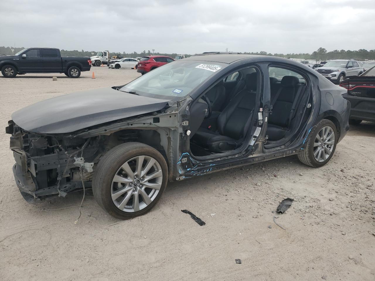 2021 Mazda 3 Select na sprzedaż w Houston, TX - Side