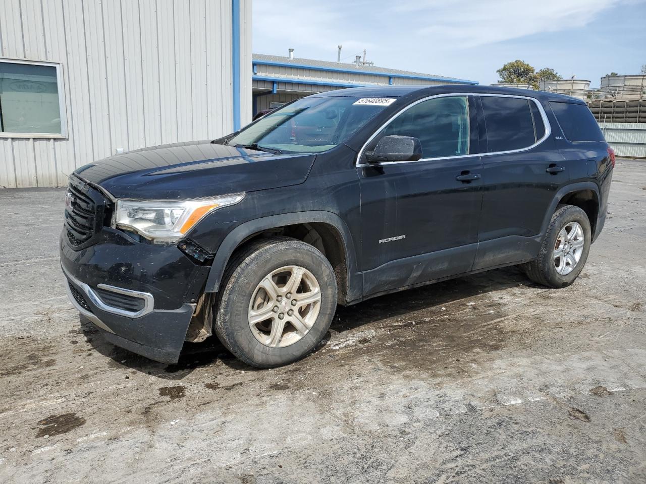 2019 Gmc Acadia Sle na sprzedaż w Tulsa, OK - Front End