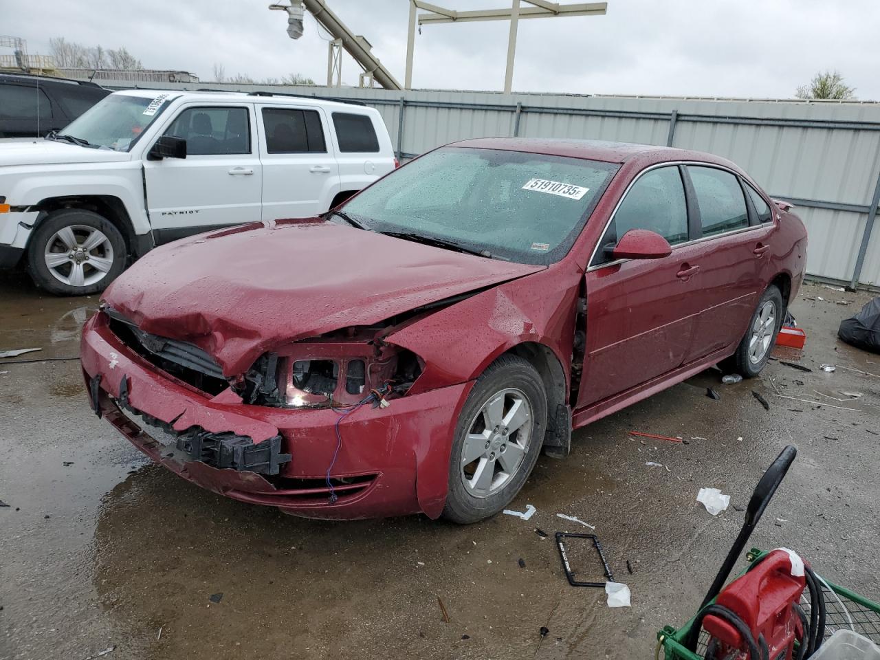 2009 Chevrolet Impala 1Lt للبيع في Kansas City، KS - Front End