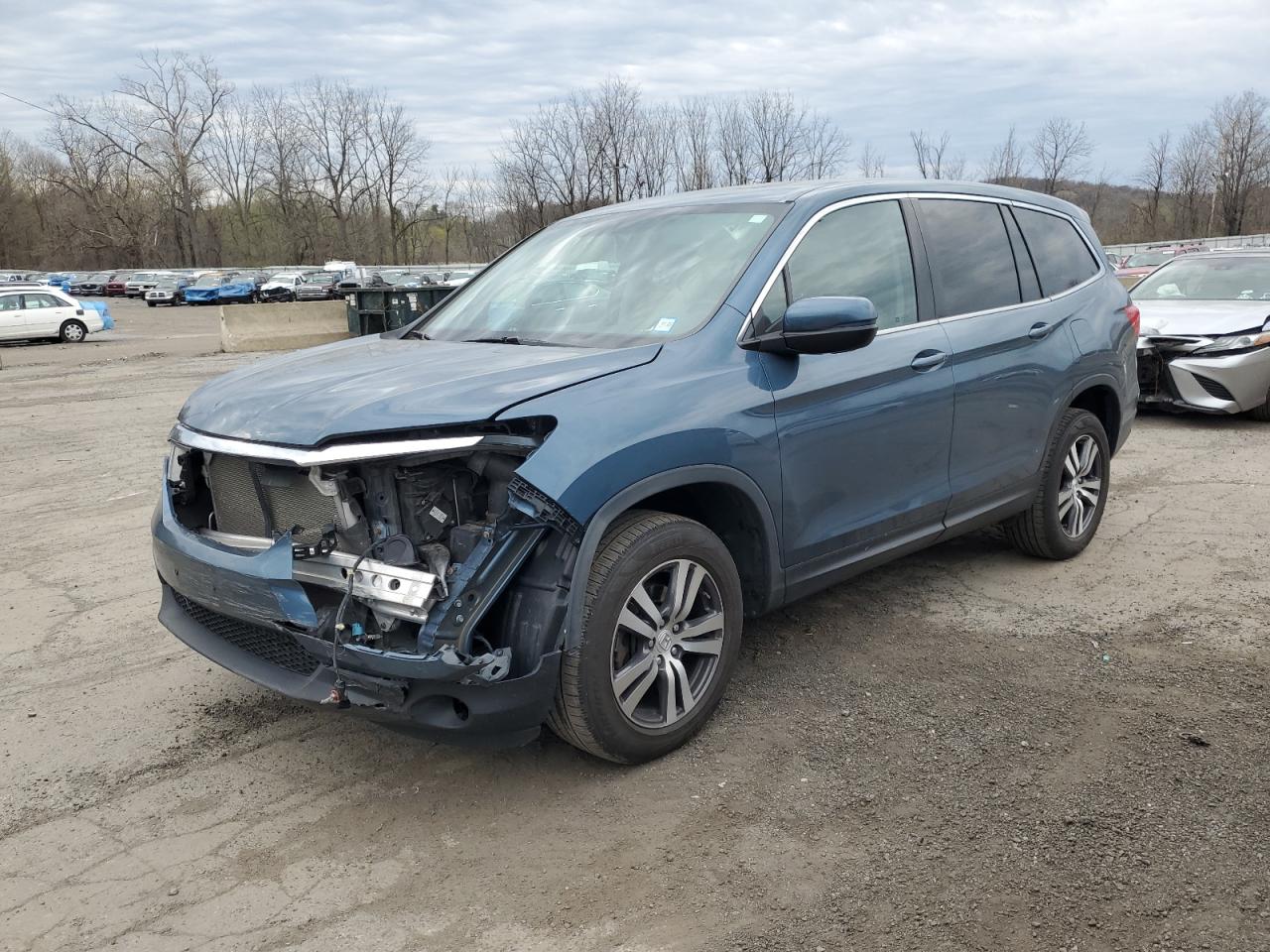 2017 Honda Pilot Exl продається в Marlboro, NY - Front End