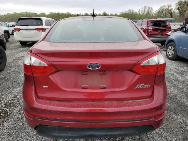  FORD FIESTA 2015 Czerwony