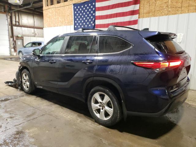  TOYOTA HIGHLANDER 2023 Granatowy
