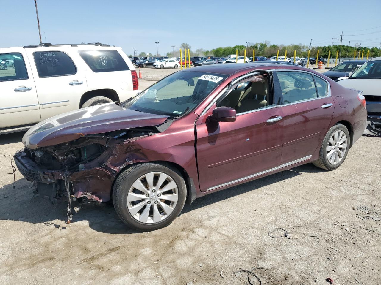 2015 Honda Accord Touring zu verkaufen in Indianapolis, IN - Front End