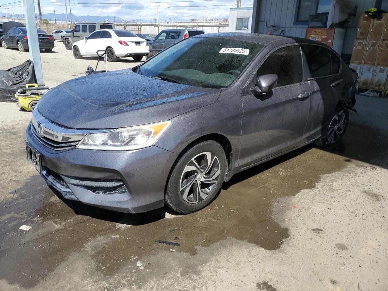 2016 Honda Accord Lx de vânzare în Los Angeles, CA - Rear End