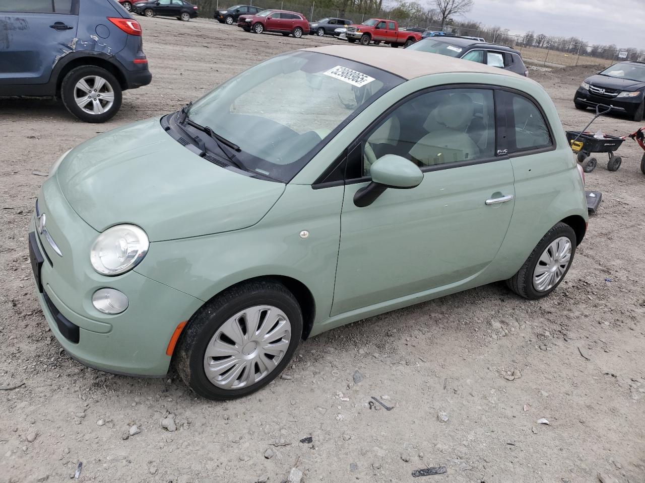 2012 Fiat 500 Pop na sprzedaż w Cicero, IN - Side