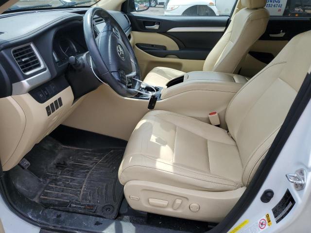  TOYOTA HIGHLANDER 2018 Biały