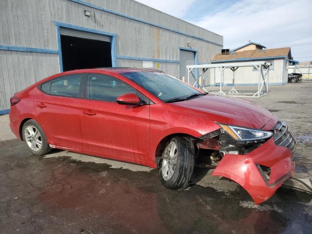  HYUNDAI ELANTRA 2020 Czerwony