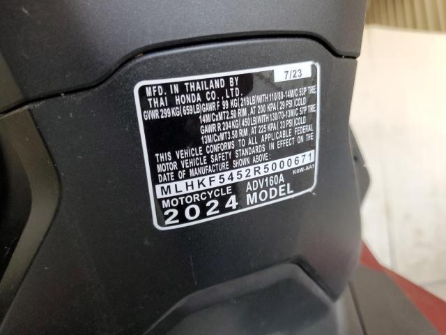 2024 HONDA ADV160 A