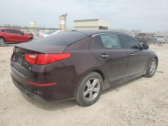  KIA OPTIMA 2014 Бургунді