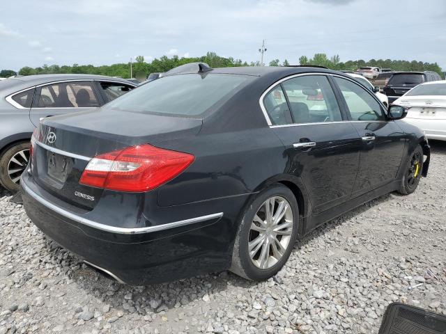  HYUNDAI GENESIS 2012 Czarny